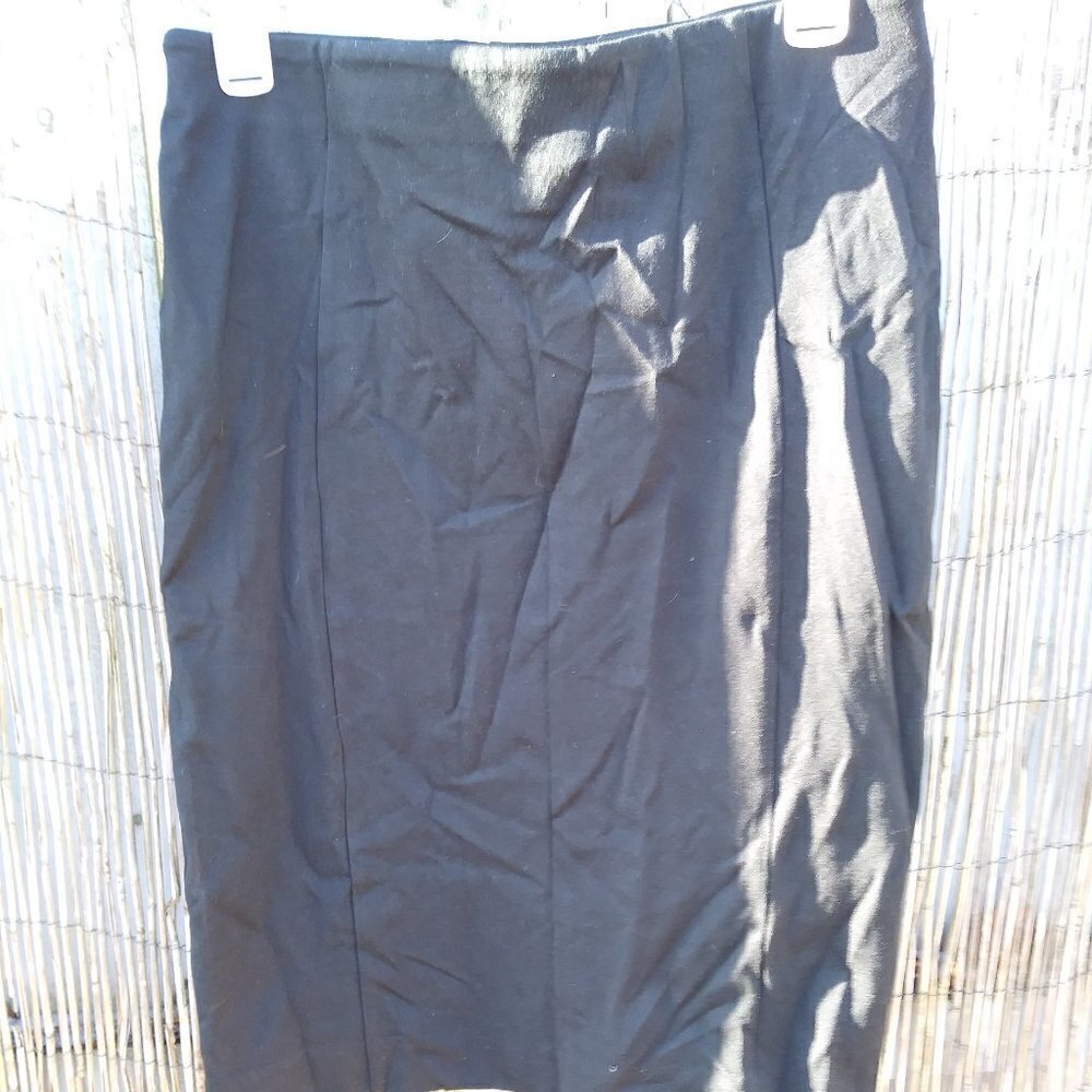 Ann Taylor Straight Black Skirt Women's - 6